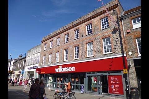 Newbury Woolworths, shown here in August 2012, is now a Wilkinsons